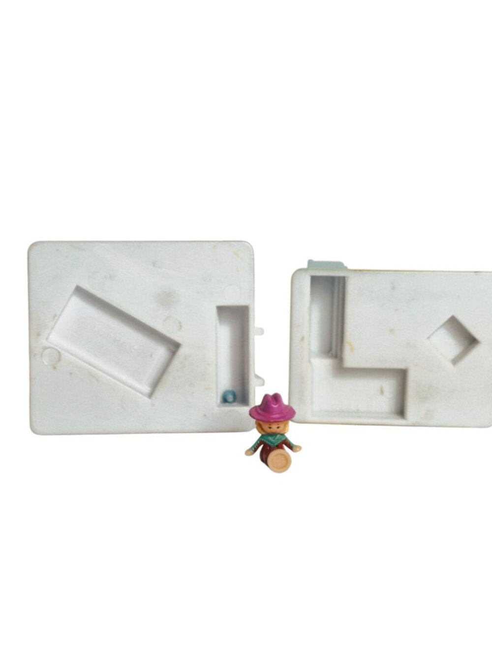 Vtg Polly Pocket Mini Bedroom Nursery Playset Figure Dollhouse 90s Pastel Collec - Picture 6 of 7